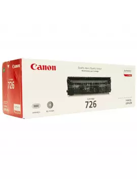 Toner Originale Canon 726 3483B002 (Nero 2100 pagine)