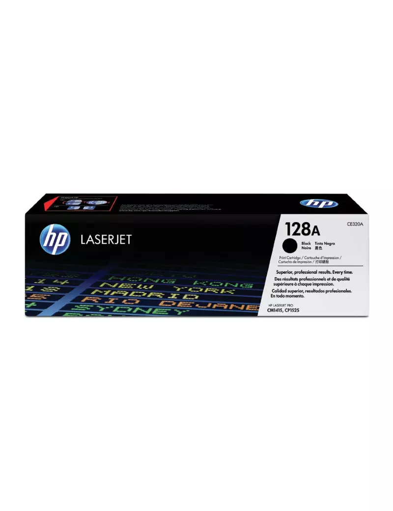 Toner Originale HP CE320A 128A (Nero 2000 pagine) Toner Originale HP CE320A 128A (Nero 2000 pagine)