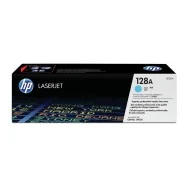 Toner Originale HP CE321A 128A (Ciano 1300 pagine)