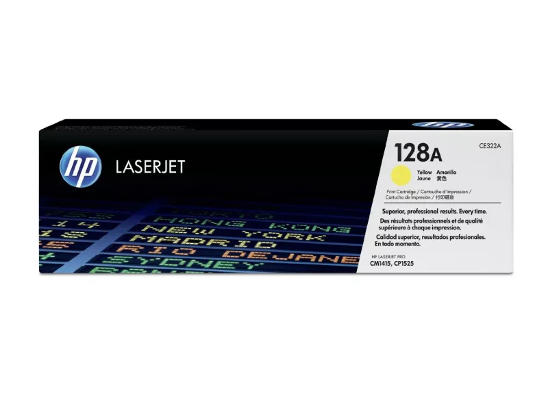 Toner Originale HP CE322A 128A (Giallo 1300 pagine) Toner Originale HP CE322A 128A (Giallo 1300 pagine)