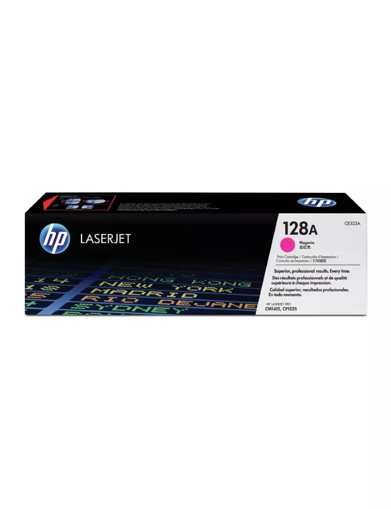 Toner Originale HP CE323A 128A (Magenta 1300 pagine) Toner Originale HP CE323A 128A (Magenta 1300 pagine)