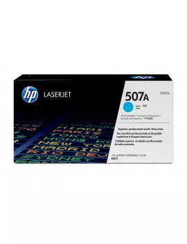 Toner Originale HP CE401A 507A (Ciano 6000 pagine)