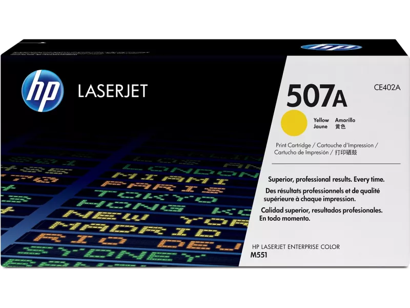 Toner Originale HP CE402A 507A (Giallo 6000 pagine)