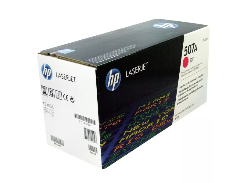 Toner Originale HP CE403A 507A (Magenta 6000 pagine)