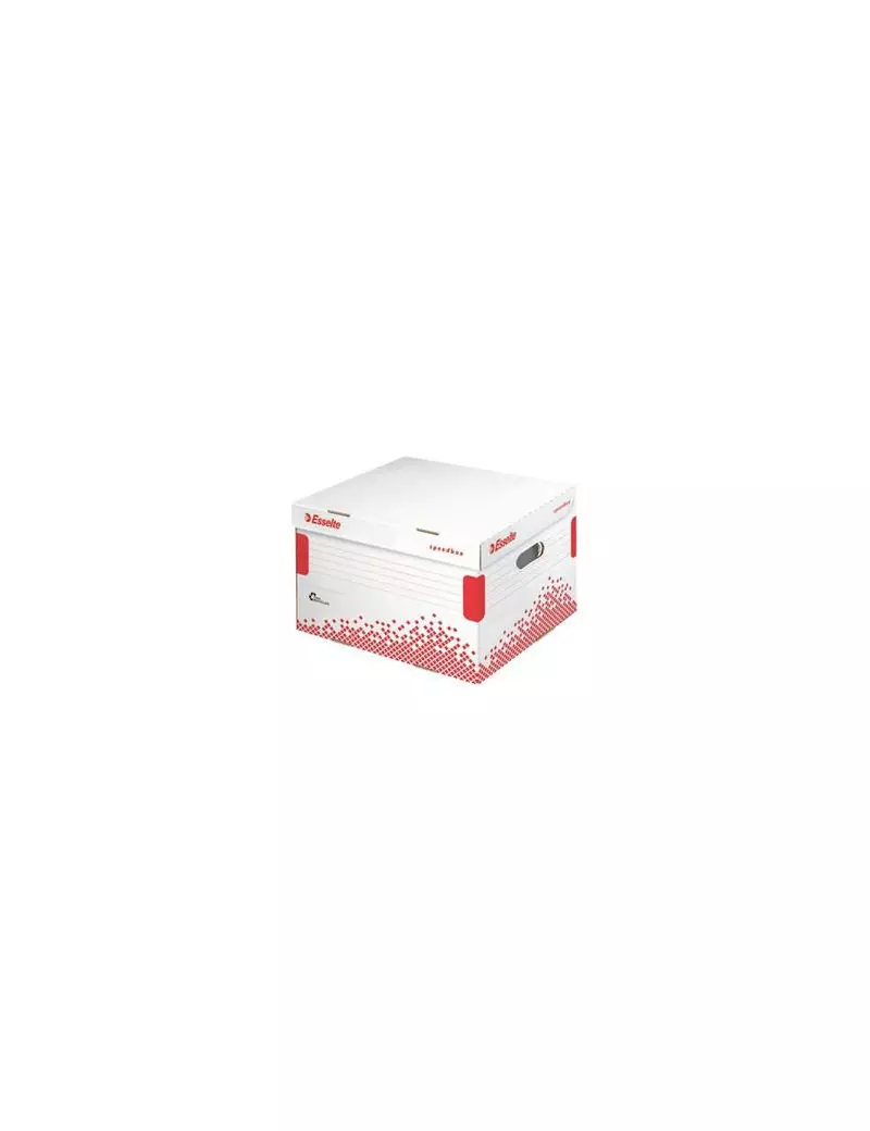 Scatola Archivio Speedbox Esselte - 36,4x26,3x43,3 cm - 623913 (Bianco Conf. 15)