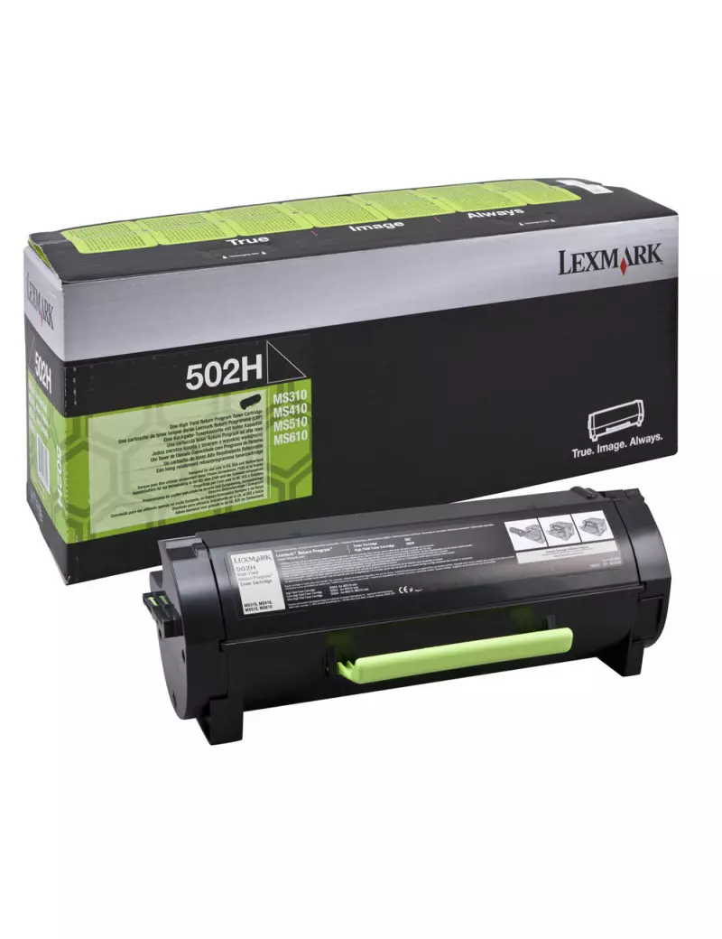 Toner Originale Lexmark 52D2H00 522H (Nero 25000 pagine)