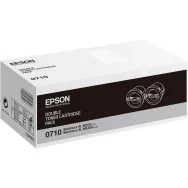 Multipack Toner Originali Epson S050710 (Nero 2500 pagine Conf. 2)