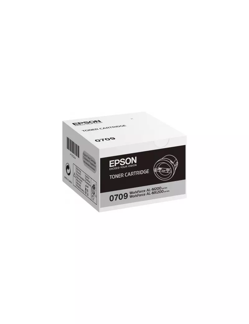 Toner Originale Epson S050709 (Nero 2500 pagine)