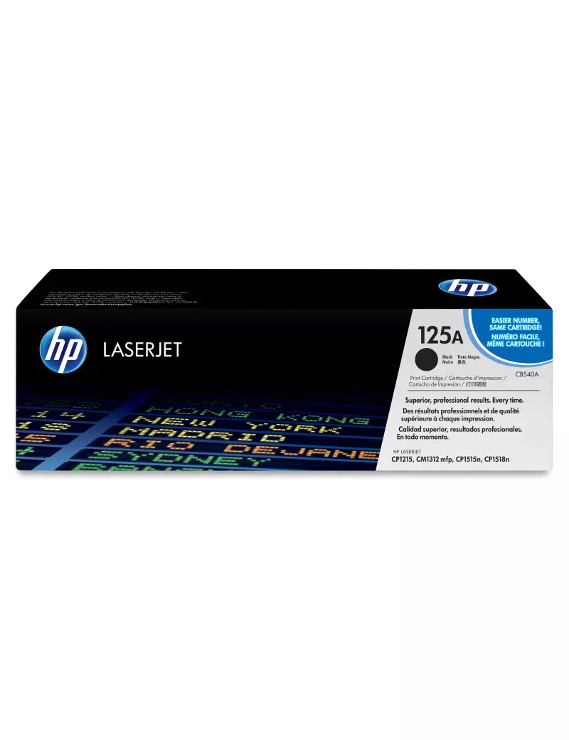 Toner Originale HP CB540A 125A (Nero 2200 pagine)