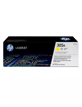 Toner Originale HP CE412A 305A (Giallo 2600 pagine)