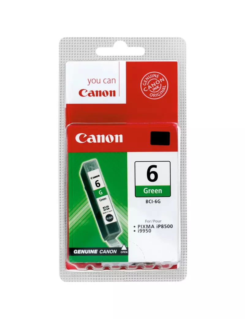 Cartuccia Originale Canon BCI-6G 9473A002 (Verde)