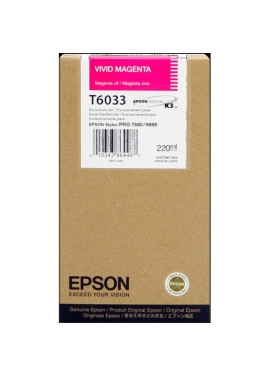 Cartuccia Originale Epson T603300 (Magenta 220 ml)