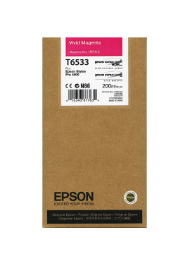 Cartuccia Originale Epson T653300 (Magenta 200 ml)