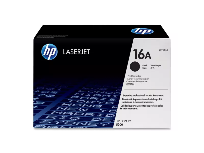 Toner Originale HP Q7516A 16A (Nero 12000 pagine) Toner Originale HP Q7516A 16A (Nero 12000 pagine)