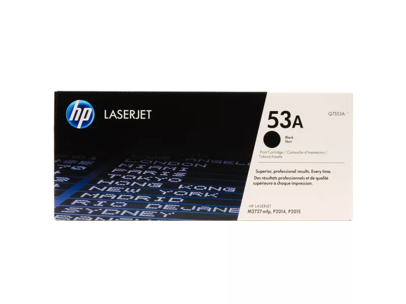 Toner Originale HP Q7553A 53A (Nero 3000 pagine)