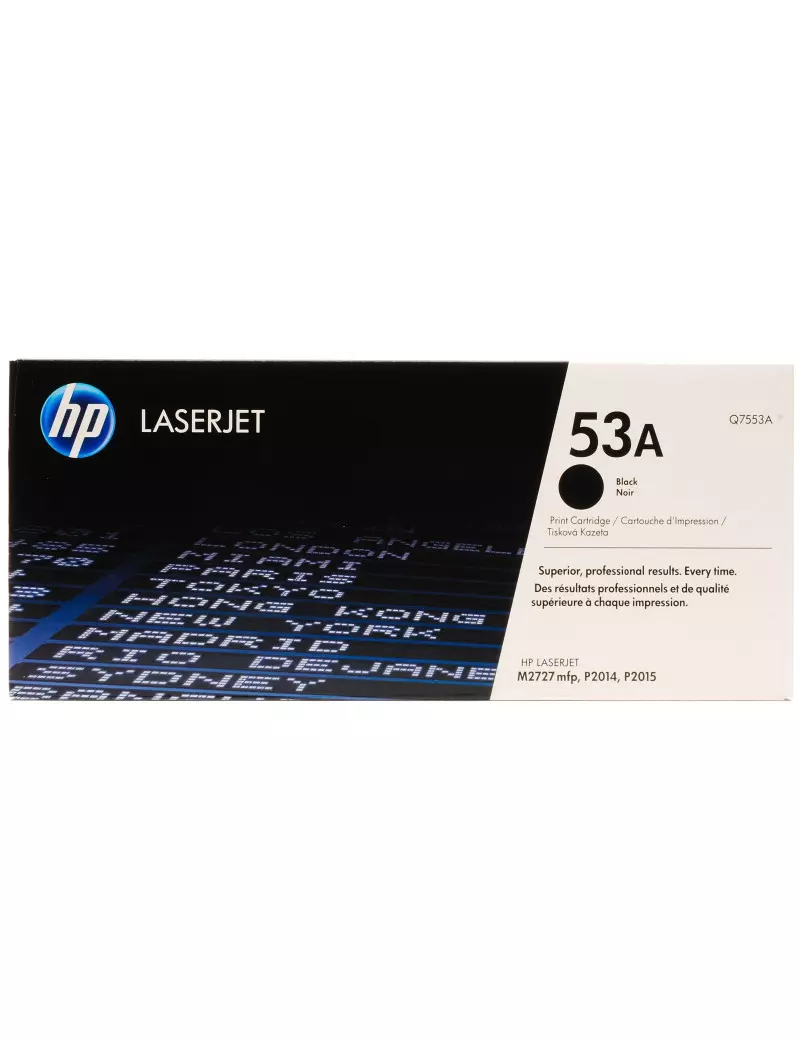 Toner Originale HP Q7553A 53A (Nero 3000 pagine)