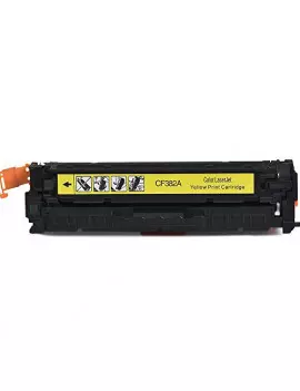 Toner Compatibile HP CF382A 312A (Giallo 2700 Pagine)