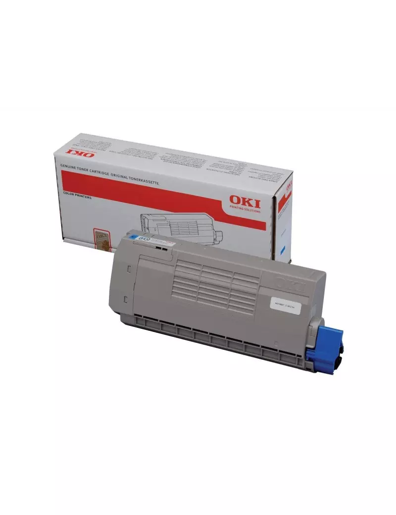 Toner Originale Oki 44318607 (Ciano 11500 pagine)