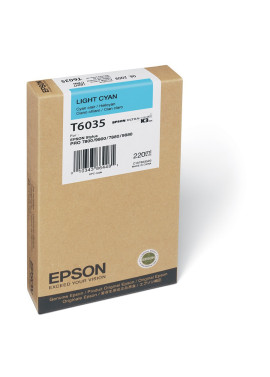 Cartuccia Originale Epson T603500 (Ciano Chiaro 220 ml)