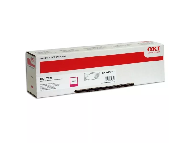 Toner Originale Oki 44643002 (Magenta 7300 pagine)