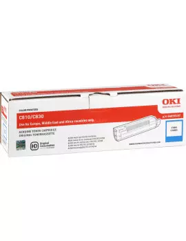 Toner Originale Oki 44059107 (Ciano 8000 pagine)