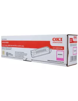 Toner Originale Oki 44059106 (Magenta 8000 pagine)