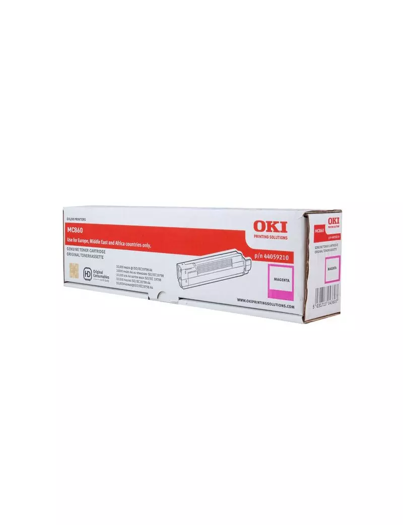 Toner Originale Oki 44059210 (Magenta 10000 pagine)