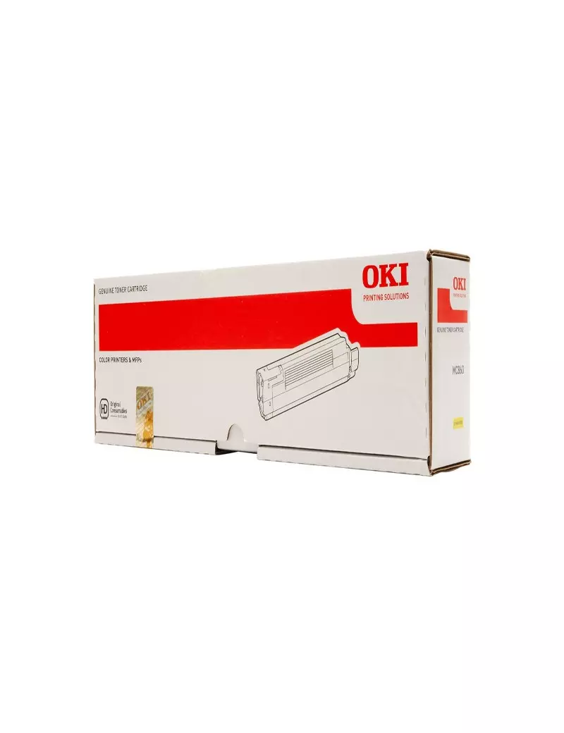 Toner Originale Oki 44059209 (Giallo 10000 pagine)