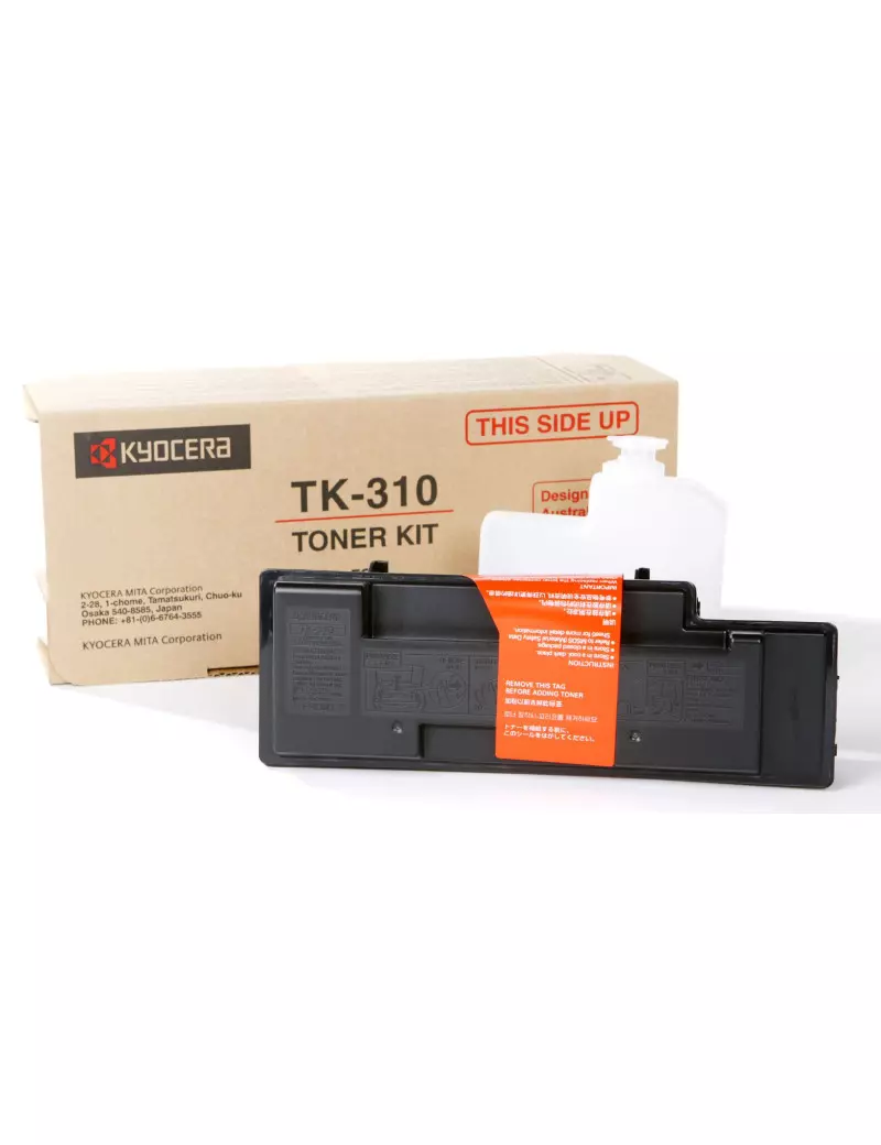 Toner Originale Kyocera TK-310 1T02F80EUC (Nero 12000 pagine) Toner Originale Kyocera TK-310 1T02F80EUC (Nero 12000 pagine)