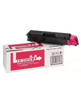 Toner Originale Kyocera TK-590M 1T02KVBNL0 (Magenta 5000 pagine)