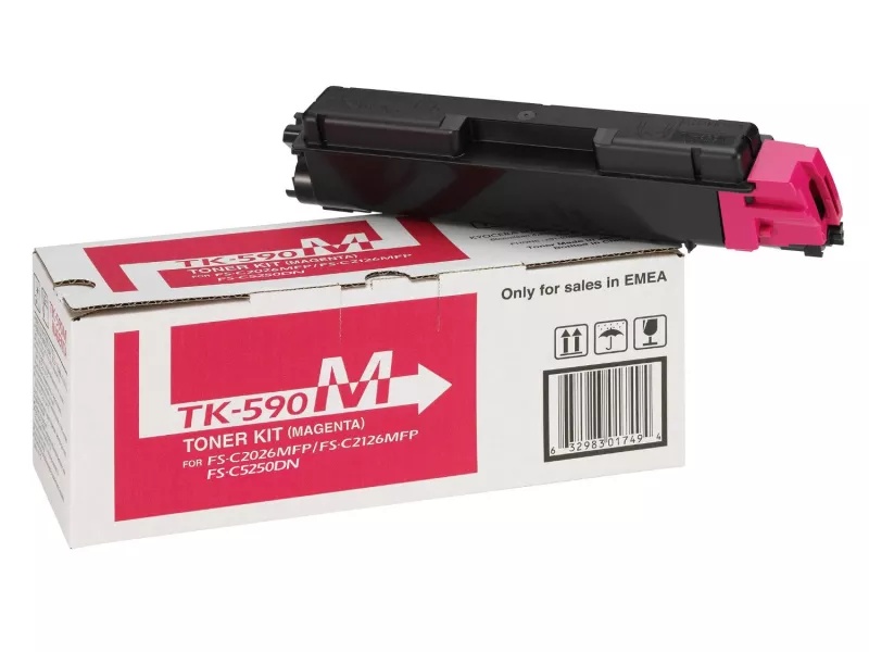 Toner Originale Kyocera TK-590M 1T02KVBNL0 (Magenta 5000 pagine)