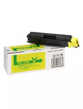 Toner Originale Kyocera TK-590Y 1T02KVANL0 (Giallo 5000 pagine)