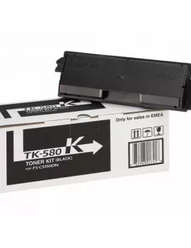 Toner Originale Kyocera TK-580K 1T02KT0NL0 (Nero 3500 pagine)