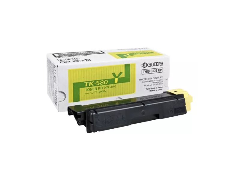Toner Originale Kyocera TK-580Y 1T02KTANL0 (Giallo 2800 pagine) Toner Originale Kyocera TK-580Y 1T02KTANL0 (Giallo 2800 pagine)