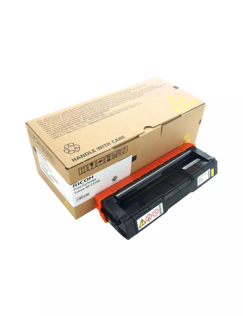 Toner Originale Ricoh SP C310sy 406351 407639 (Giallo 2500 pagine)