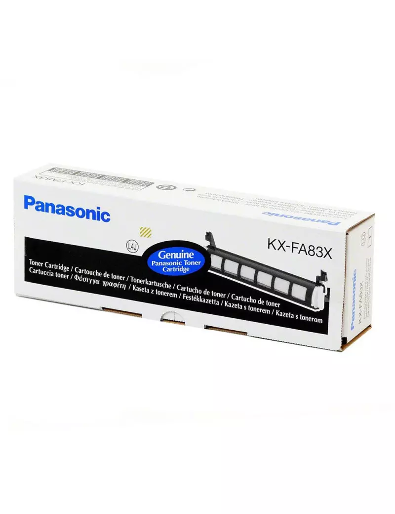 Toner Originale Panasonic KX-FA83X (Nero 2500 pagine) Toner Originale Panasonic KX-FA83X (Nero 2500 pagine)