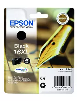 Cartuccia Originale Epson T163140 16XL (Nero 500 pagine)