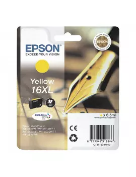 Cartuccia Originale Epson T163440 16XL (Giallo 450 pagine)