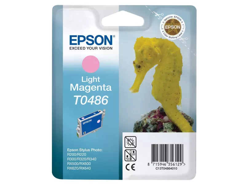 Cartuccia Originale Epson T048640 (Magenta Chiaro 430 pagine) Cartuccia Originale Epson T048640 (Magenta Chiaro 430 pagine)