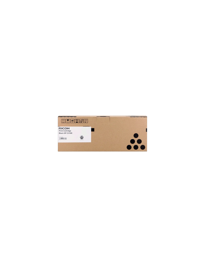 Toner Originale Ricoh SP C310bk 406479 407634 (Nero 6500 pagine) Toner Originale Ricoh SP C310bk 406479 407634 (Nero 6500 pagine)