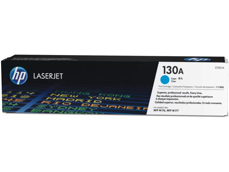 Toner Originale HP CF351A 130A (Ciano 1000 Pagine)