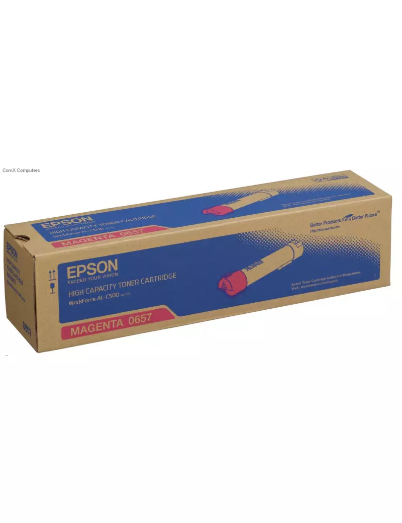 Toner Originale Epson C13S050657 (Magenta 13700 pagine)