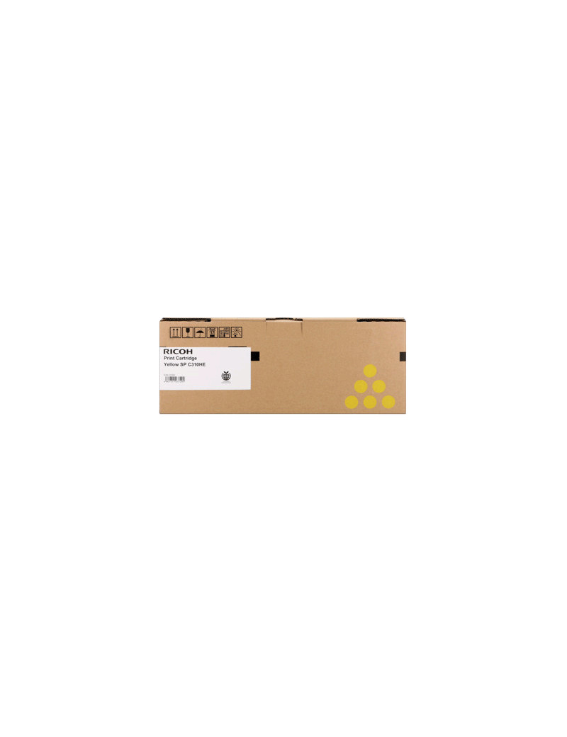 Toner Originale Ricoh SP C310y 406482 407635 (Giallo 6000 pagine) Toner Originale Ricoh SP C310y 406482 407635 (Giallo 6000 pagine)