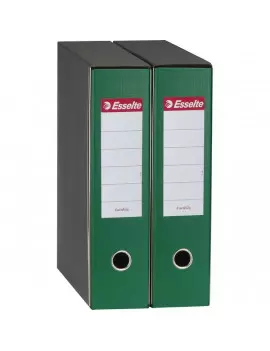 Registratore Eurofile G54 Esselte - Protocollo - Dorso 5 - 23x33 cm - 390754180 (Verde)