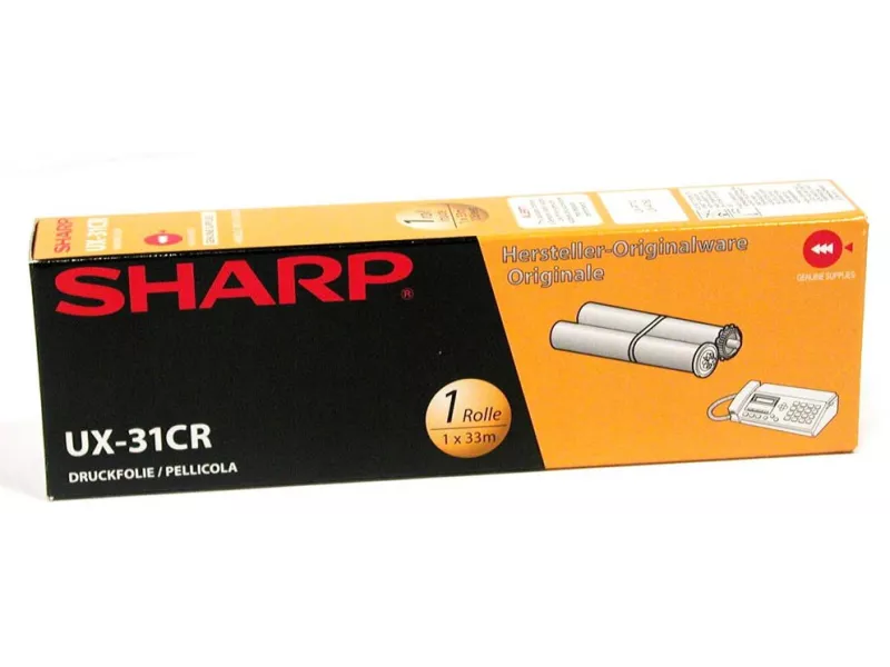 TTR Fax Originale Sharp UX-31CR (Nero)