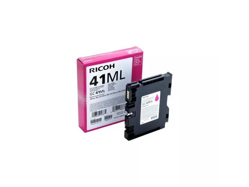 Cartuccia Originale Ricoh GC 41M 405767 (Magenta 600 pagine)