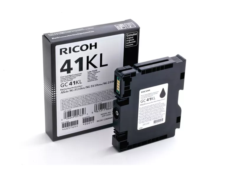 Cartuccia Originale Ricoh GC 41BK 405765 (Nero 600 pagine)