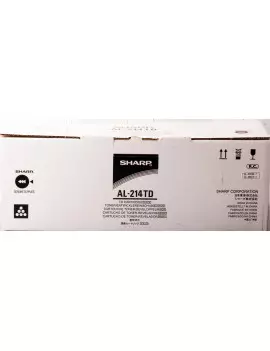 Toner Originale Sharp AL-214TD (Nero 4000 pagine)