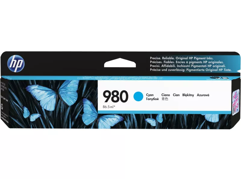 Cartuccia Originale HP D8J07A 980 (Ciano 6600 Pagine)