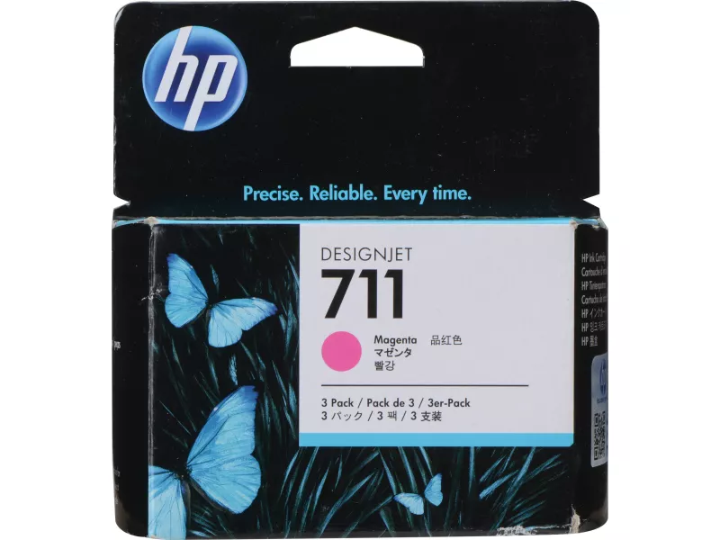 Multipack Cartucce Originali HP CZ135A 711 (Magenta 29 ml Conf. 3)